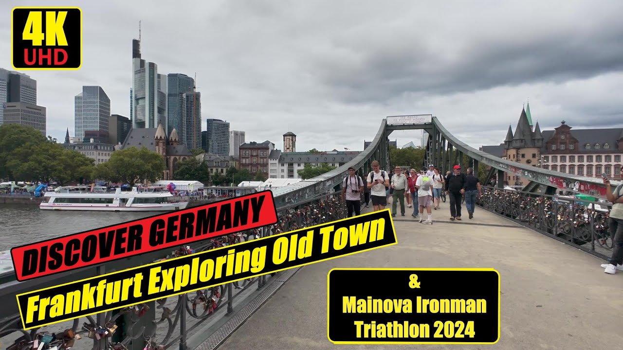 Discover Germany | Frankfurt Exploring Old Town | Mainova Ironman Triathlon 2024