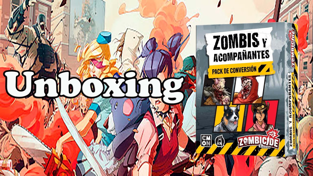 Zombicide 2ª Edición #4 | Zombis y Acompañantes Pack de Conversión | Unboxing