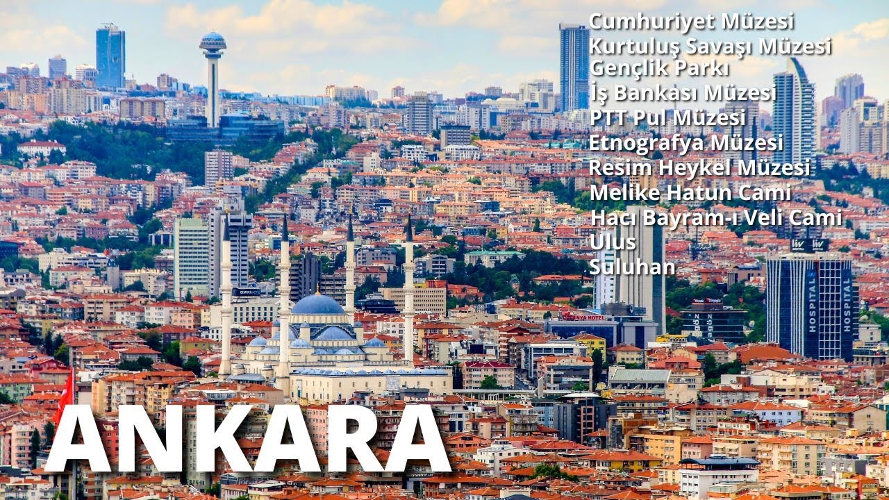 Ankara Gezi Rehberi 2.Bölüm - Müzeler ve Tarihi Yapılar - Ankara Tanıtım - Ankara Gezilecek Yerler