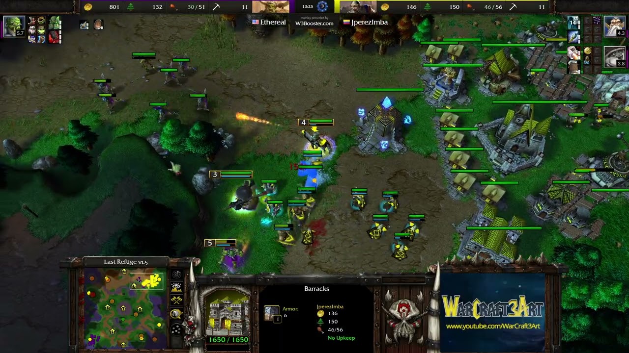 Hitman(ORC) vs Jperezimba(HU) - Warcraft 3: Classic - RN8775