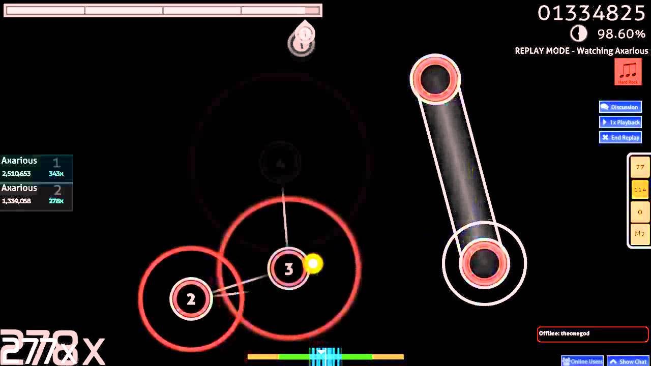 [osu!] DM Ashura - DeltaMAX [Challenge] +HR B (Axarious)