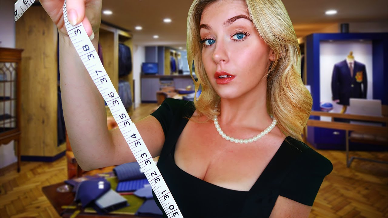 ASMR Very Posh & Rude Measuring You 📏 Suit Fitting Roleplay