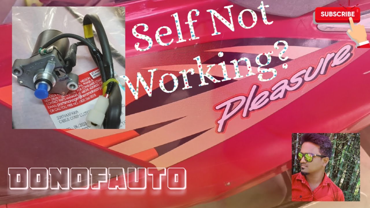 self motor not working tamil | hero pleasure self | how to check self motor | tamil