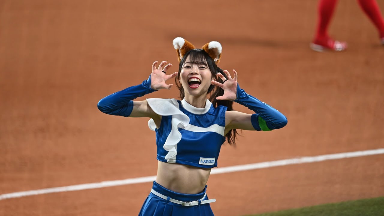2023/6/6　ファイターズガール　塩澤美咲さん　きつねダンス