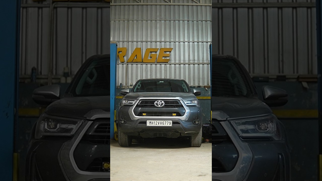 Toyota Hilux lift kit with upper control arms #option4wd #motorgarage #toyotahilux #hilux #liftkit