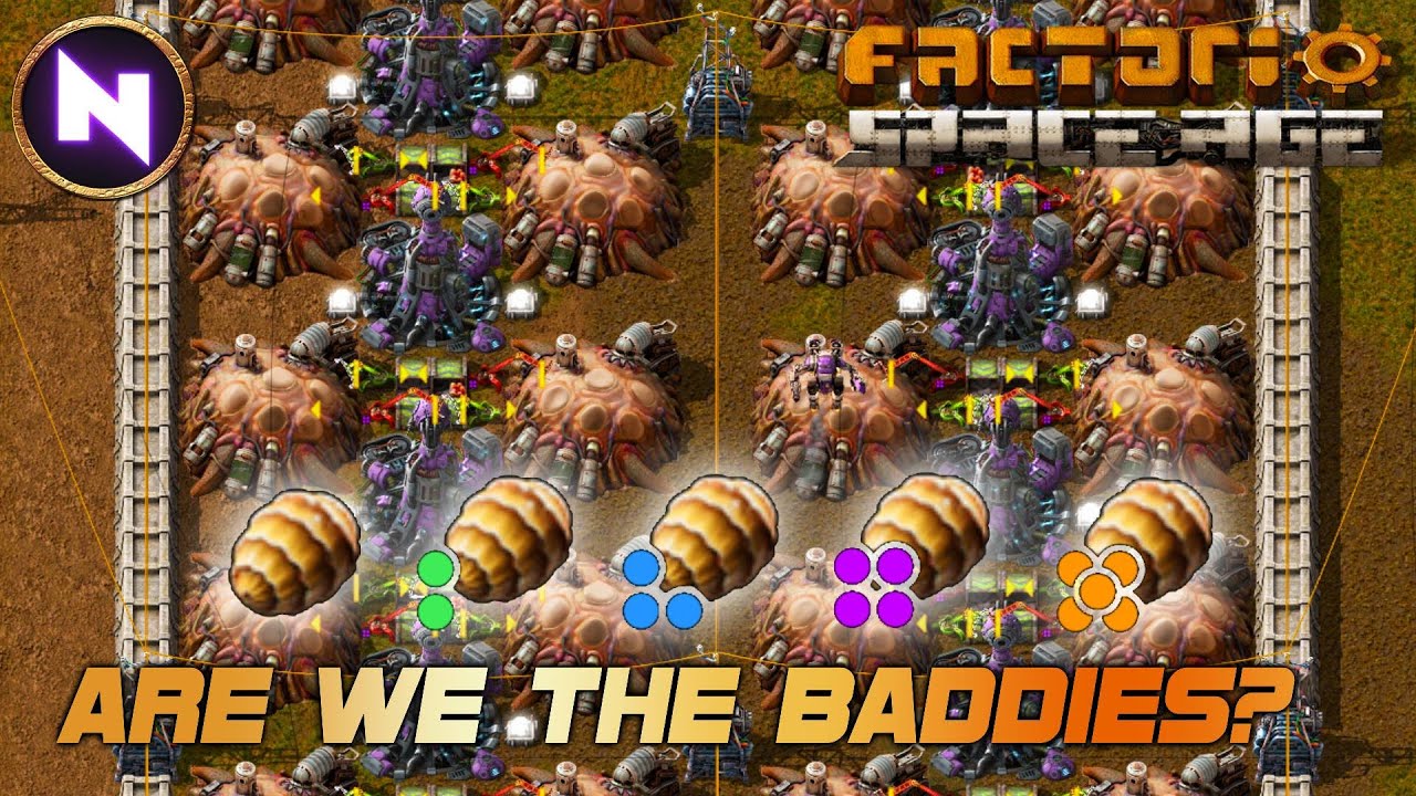 Automated BITER FARM For Legendary Biter Eggs | 36 | Factorio SPACE AGE