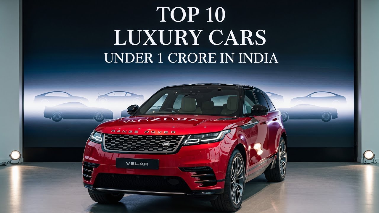 Top 10 luxury cars under 1 crore in India in 2025,Luxury cars India,Top 10 cars India,SUV 2025 India