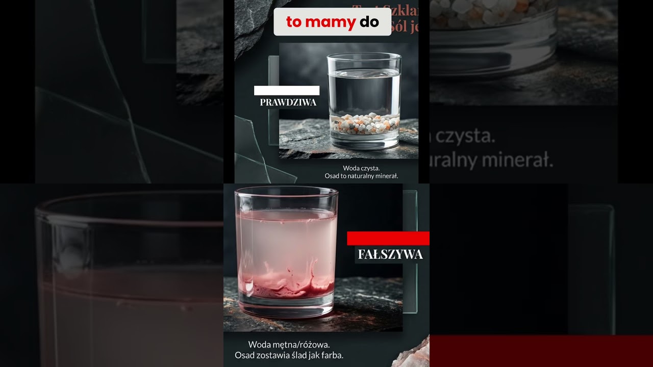 Domowy Test Soli: Wykryj Podr&oacute;bkę w Minutę! #shorts