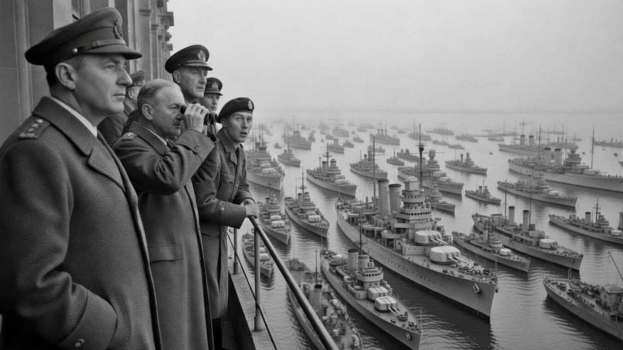 What British Generals Said When They Saw America's Invasion Fleet for D-Day