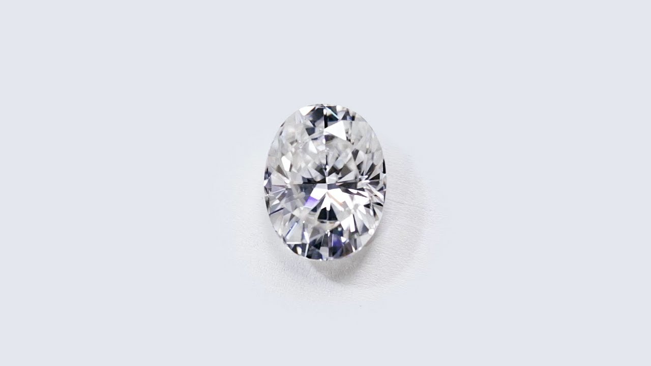 F&B Jewelry Showcase: FAB 9x7mm Crushed Ice Oval Moissanite Loose Gemstone