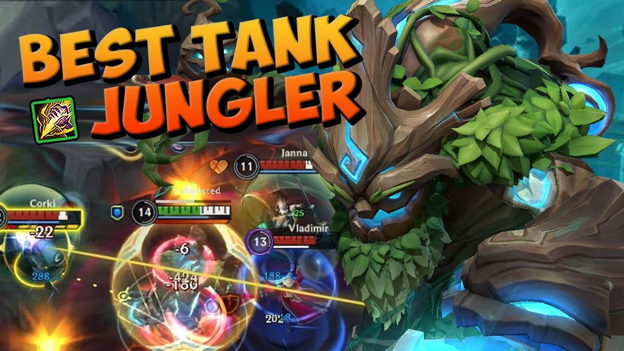 WILD RIFT MAOKAI JUNGLE - FULL TANK MUST NERF!