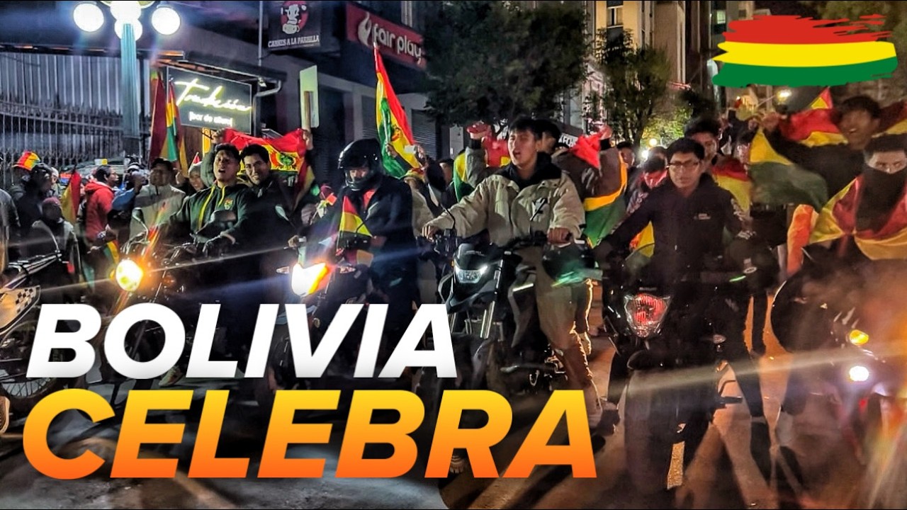 This is how Bolivia celebrates after its victory against Brazil | The 2026 World Cup play-off is ...
