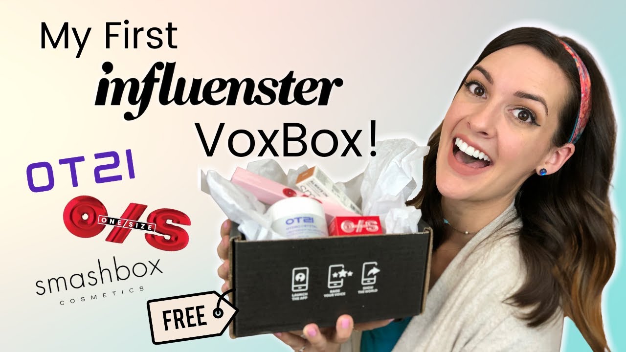 Unboxing My First VoxBox From Influenster! + How to Get Free Cosmetics/Skin Care 🤩 Adara Unboxed