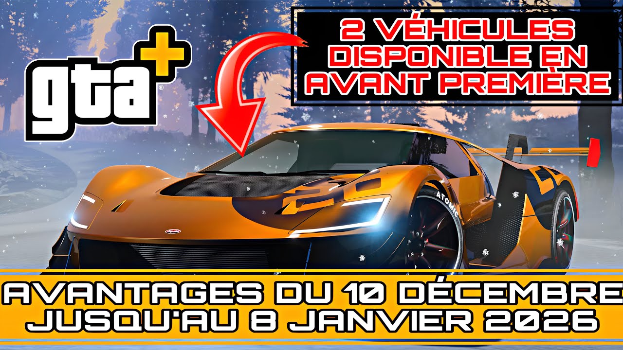 [GTA +] TOUT les AVANTAGES du MOIS de D&Eacute;CEMBRE 2025 sur GTA ONLINE