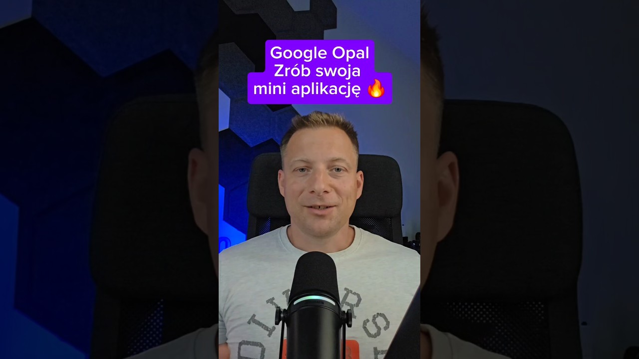 Google Opal - AI aplikacje od ręki! #sztucznainteligencja #google #opal #nowosci #technologia