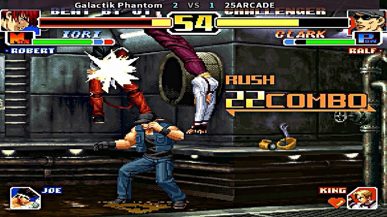 KOF 99 - Evolution Ultra Remix [Hack] - Galactik Phantom vs 25ARCADE