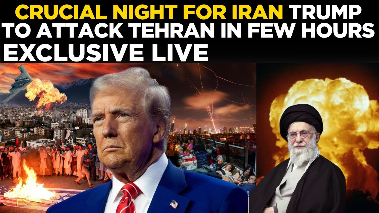 LIVE | BREAKING: Trump To Strike Tehran Tonight? US Keeps Airstrikes “ON THE TABLE” | Iran | US News