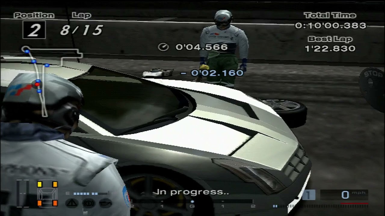 Gran Turismo 4: Cadillac Cien vs LMP