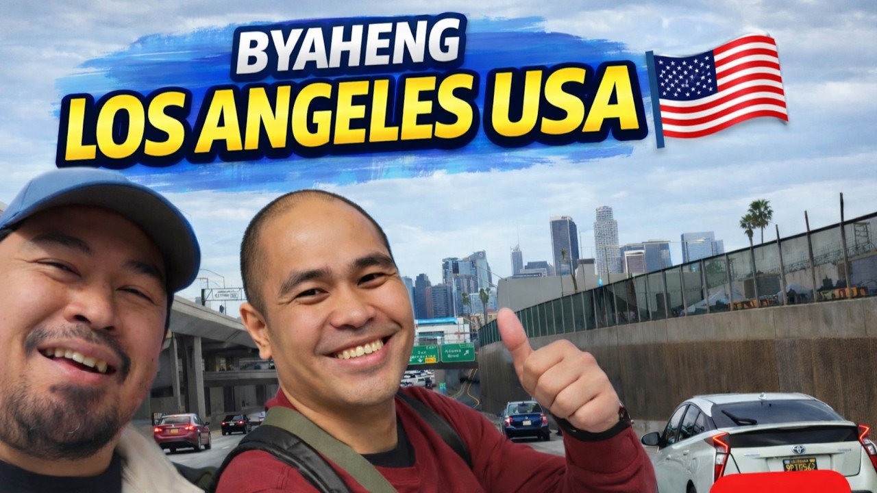 Unang Apak sa Los Angeles USA | Dream Come True Trave Vlog