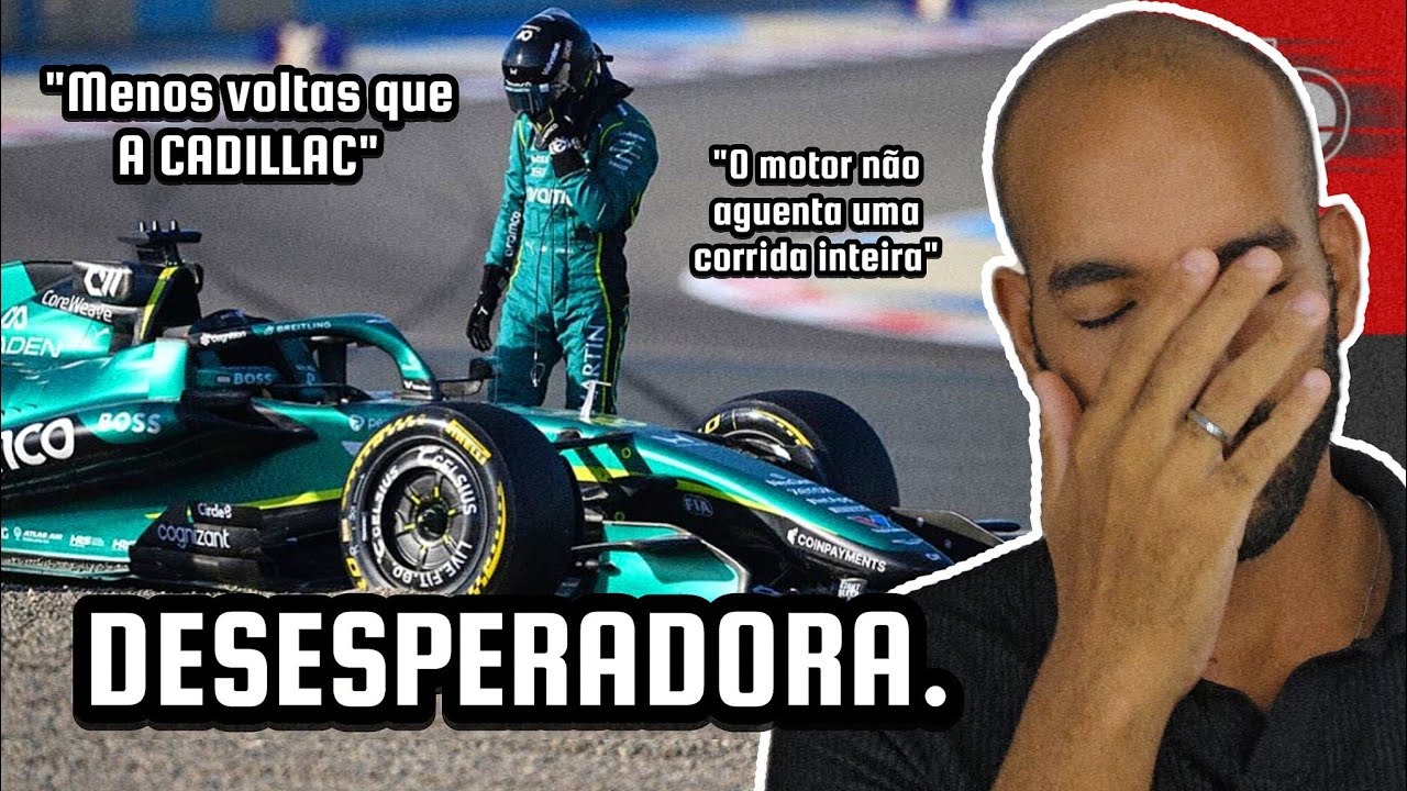 A situação da ASTON MARTIN HONDA é DESESPERADORA