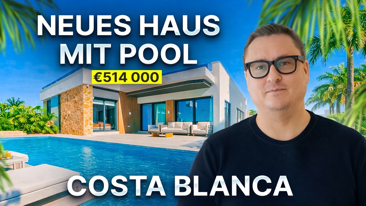 Neues Haus mit Pool in Spanien | 3 Schlafzimmer, Solarium – Costa Blanca