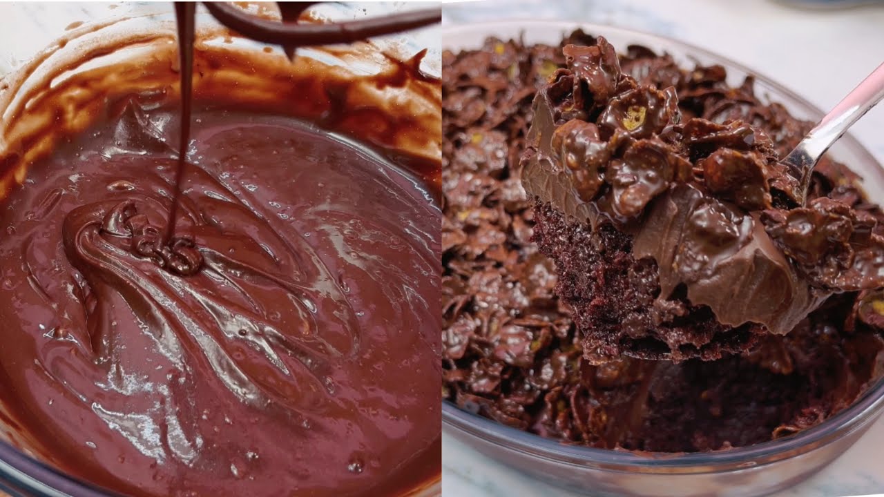 How to make easy Chocolate Cake at home One Bowl Chocolate Cake No Egg Mixer Best Eggless Cake
