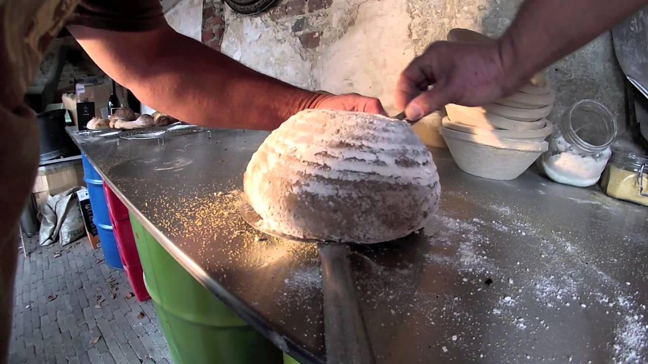 Baking Bread in a wood fired oven