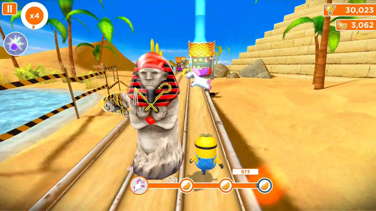 Despicable Me: Minion Rush - The Pyramids Gameplay