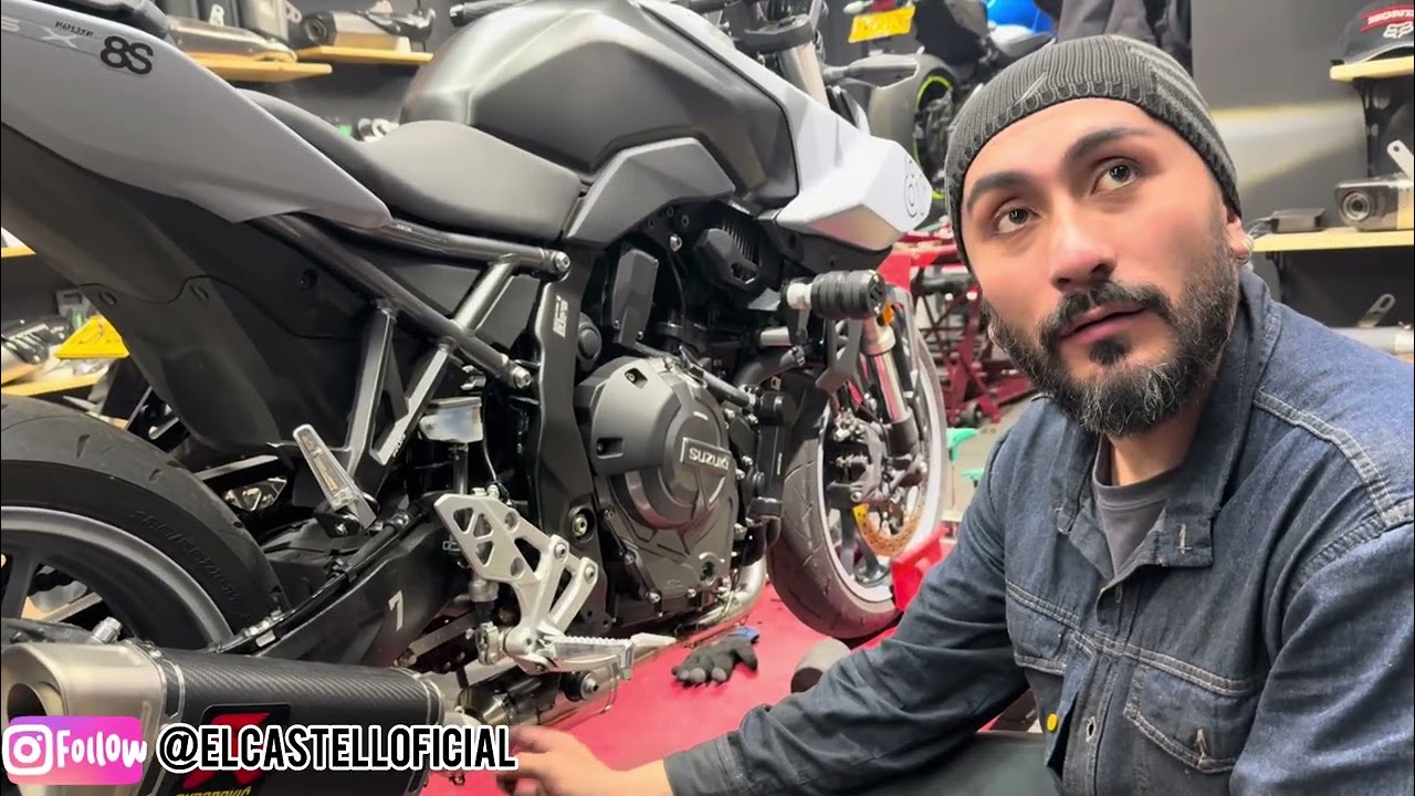 La nueva SUZUKI GSX-8s con FULL SYSTEM 🙌