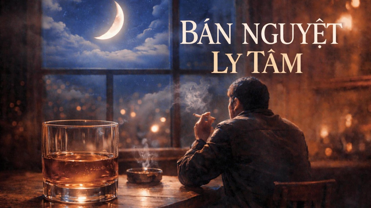 BÁN NGUYỆT LY TÂM – Thiên Tú - Cover | Nửa Vầng Trăng… Nửa Trái Tim Còn Lại Là Nỗi Đau