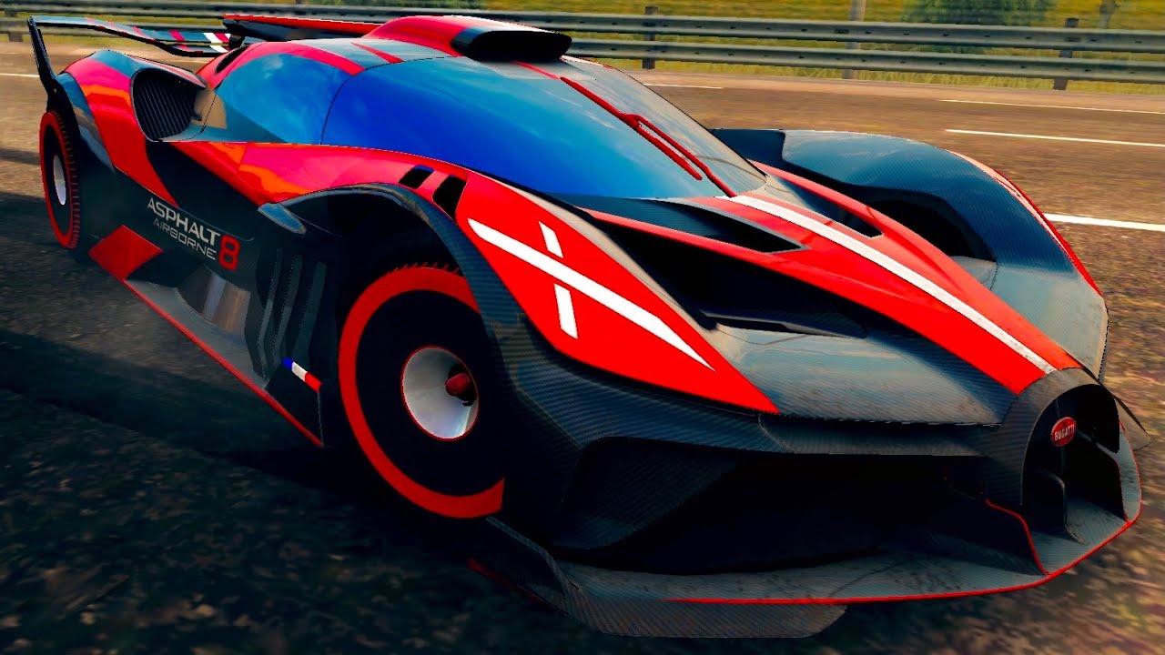 Asphalt 8, Bugatti Bolide, 5 Consecutive Multiplayer Races With & Without Boosters