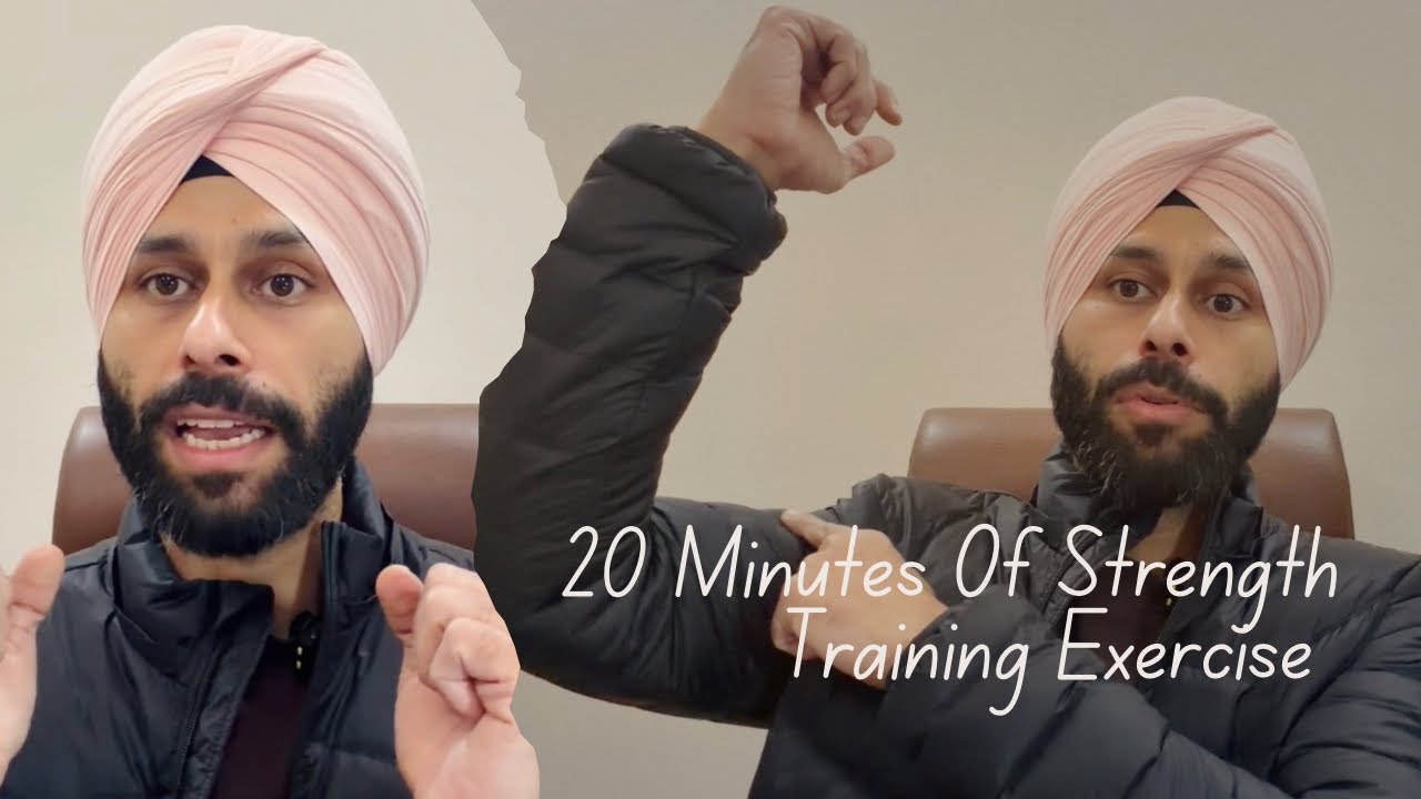 20 Minutes Of Strength Training Exercise For Daily Routine 
