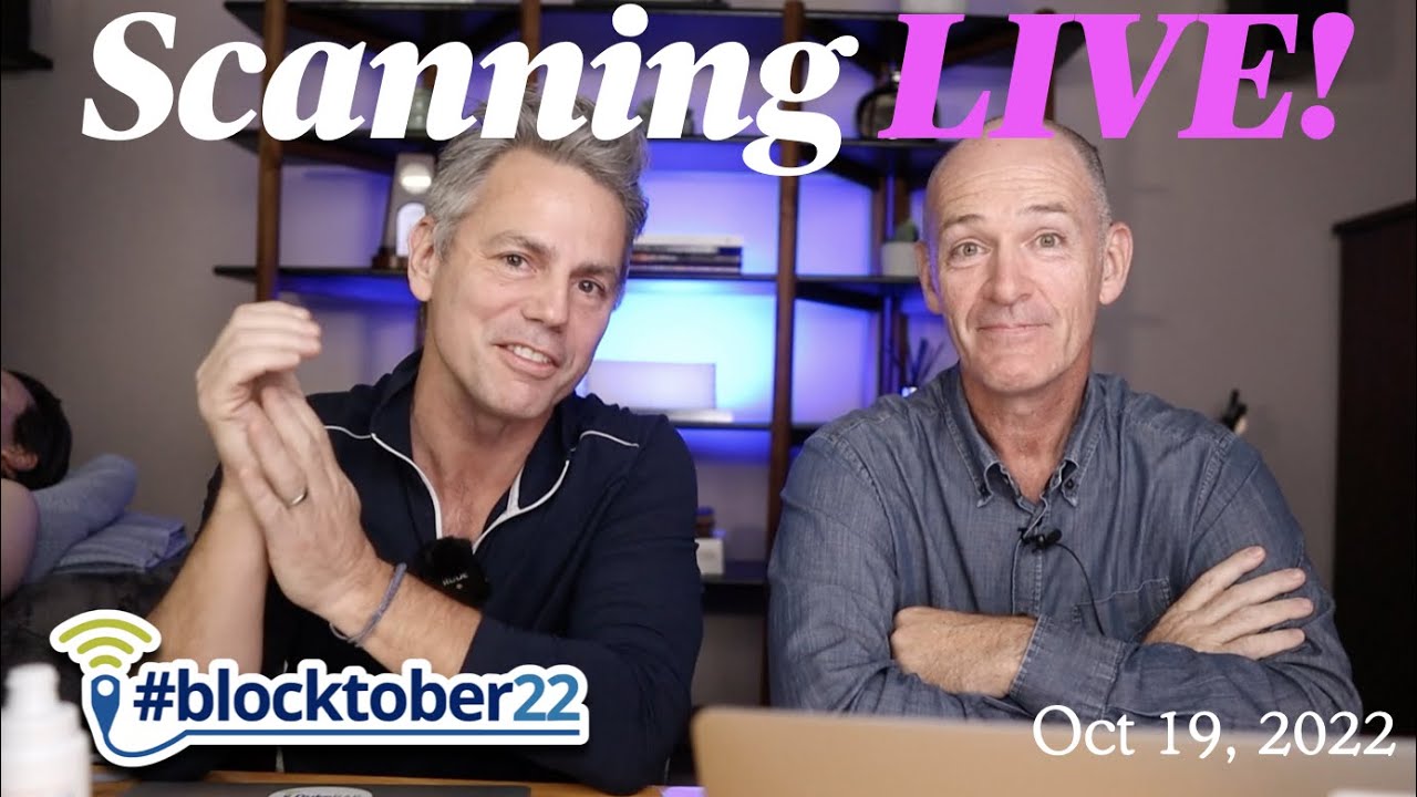 Blocktober Live! Ultrasound-scanning session with Jeff Gadsden and Stuart Grant (Wed 10/19 at 5pm)