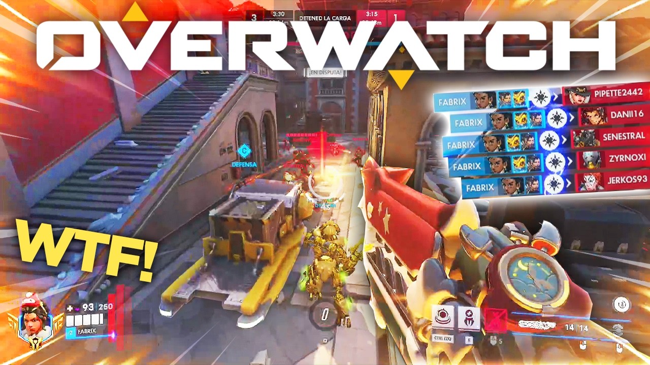 Самые просматриваемые клипы недели по Overwatch на Twitch! #386