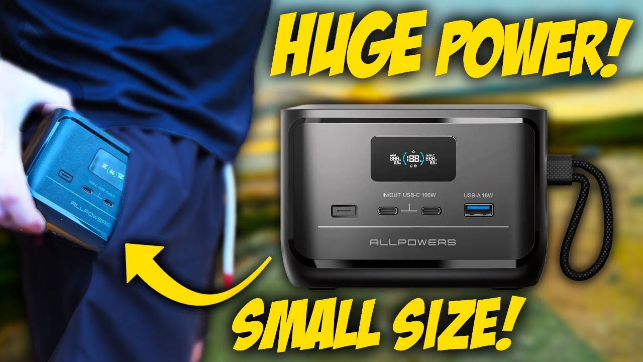 Маленький размер, ОГРОМНАЯ мощность! Обзор ALLPOWERS P100