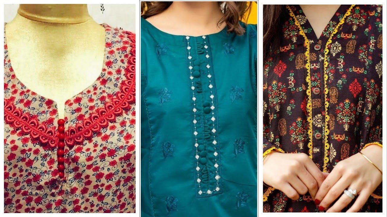 Gala Design for kameez||gala design for summer||New neck design for women 