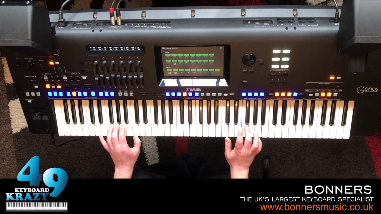 Nik Kershaw - Wouldn't It Be Good Played On Yamaha Genos