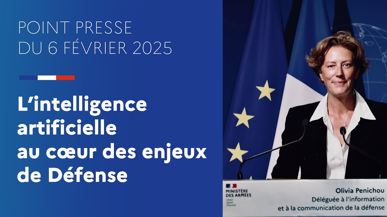 Point presse du 06/02 : L’IA au cœur des enjeux de défense / Préparation opérationnelle grand froid