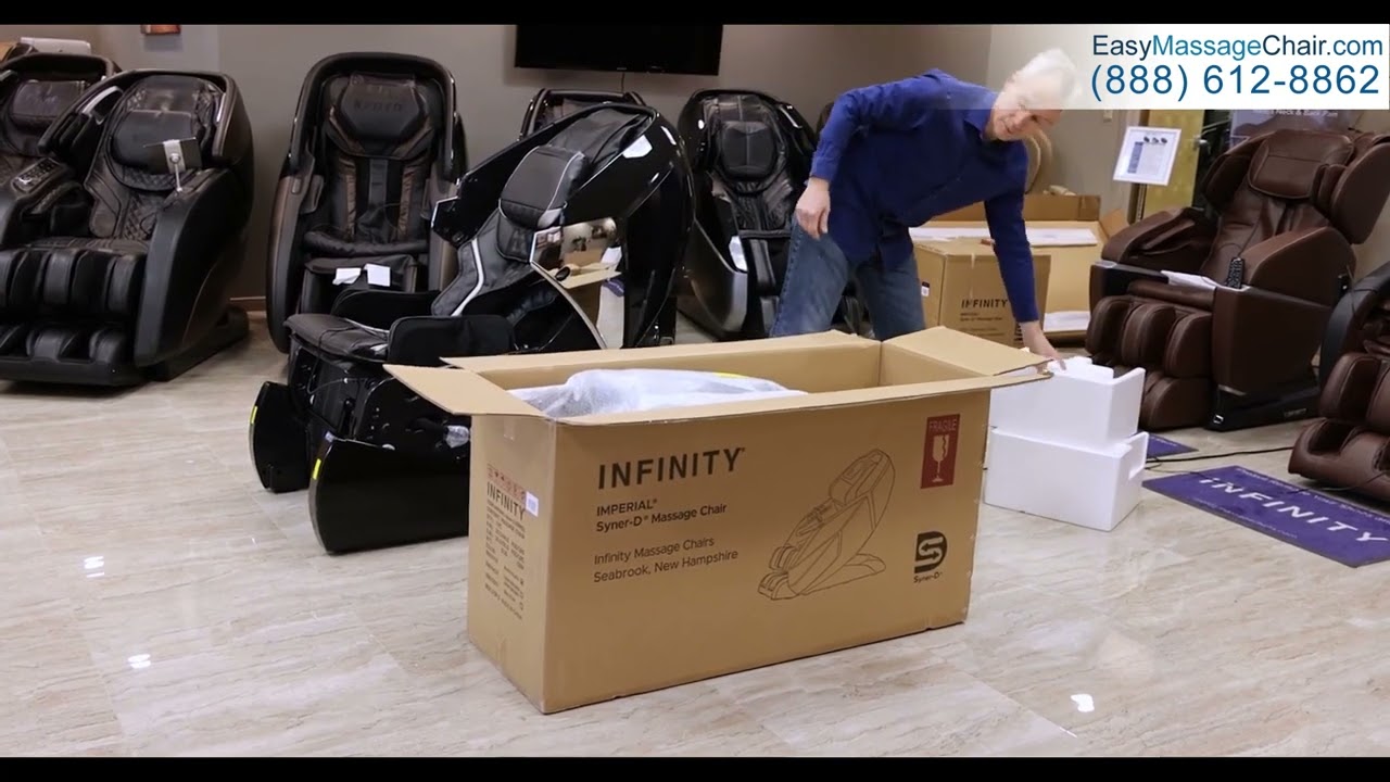How To Assemble & Setup The Infinity Imperial Syner-D Massage Chair