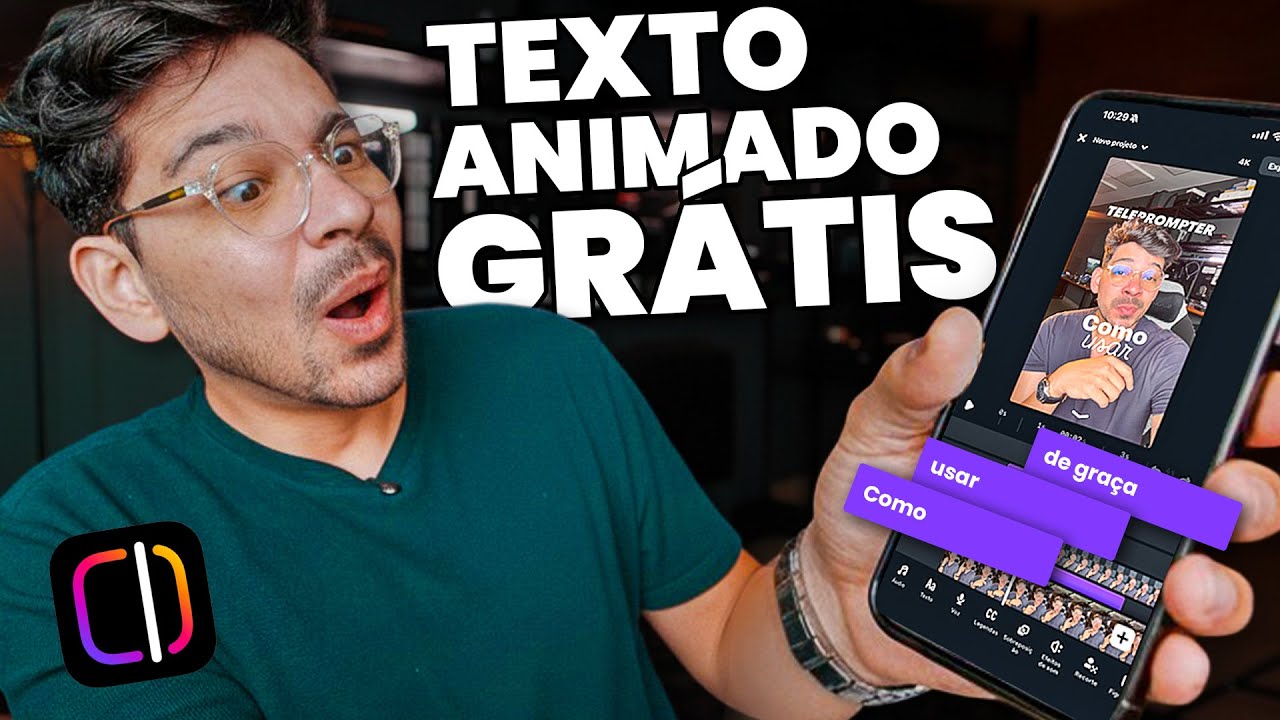 Como criar animações de texto de graça no celular