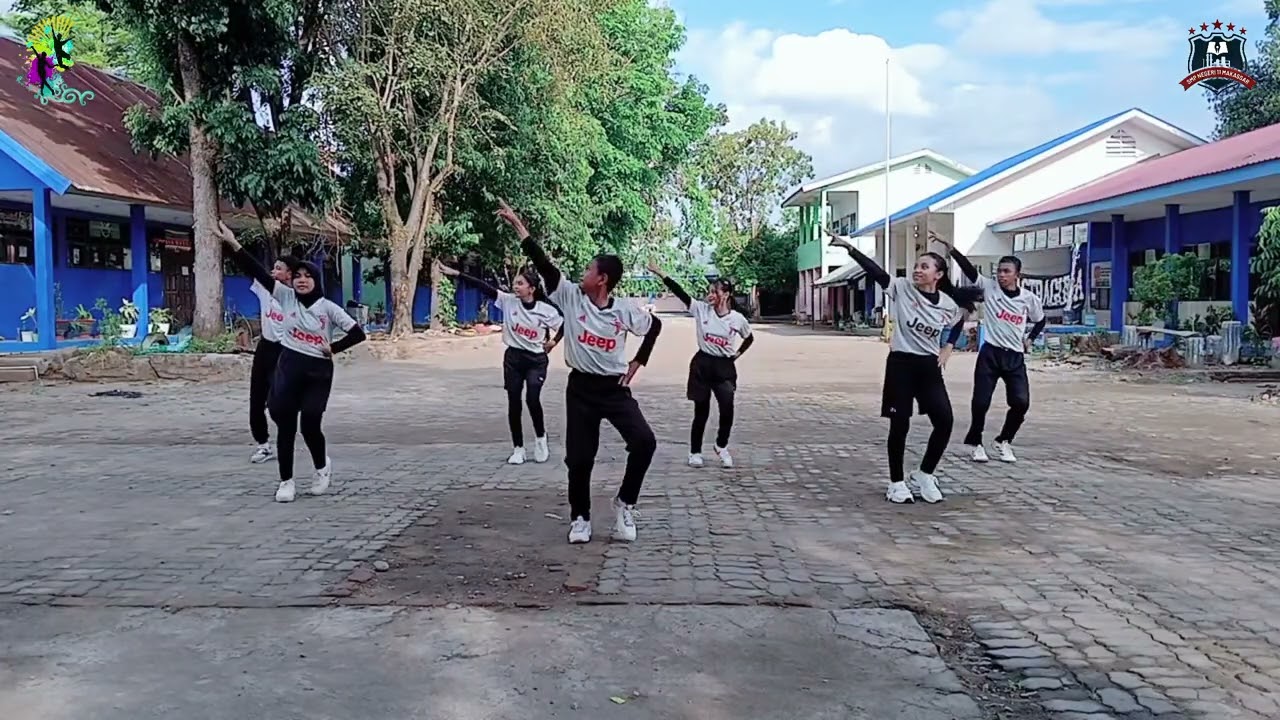 SENAM KREASI || REMIX NGAPAIN REPOT || EKSKUL OLAHRAGA SENAM SMP NEGERI 11 MAKASSAR