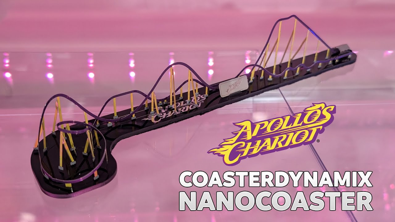 Apollo's Chariot at Busch Gardens Williamsburg Nanocoaster from CoasterDynamix Assembly