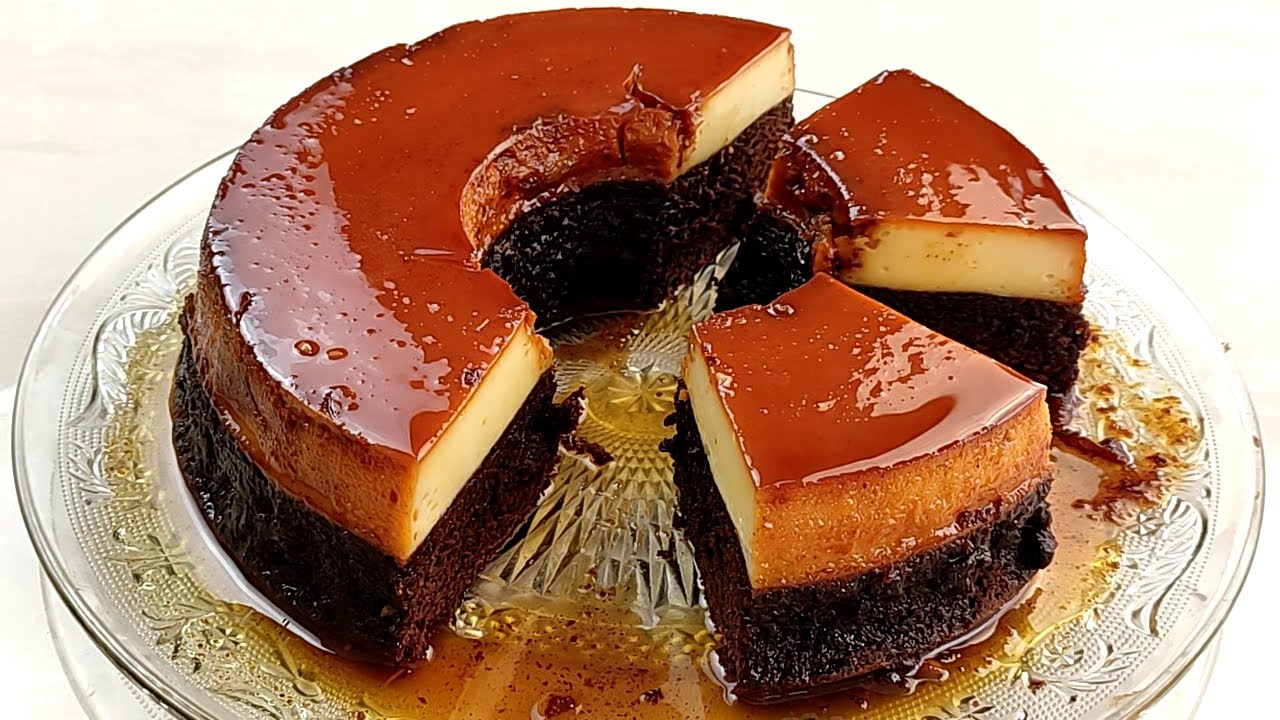BOLO IMPOSSÍVEL ou CHOCOFLAN - APRENDA A FAZER ESSA SOBREMESA DELICIOSA! | RECEITA FÁCIL