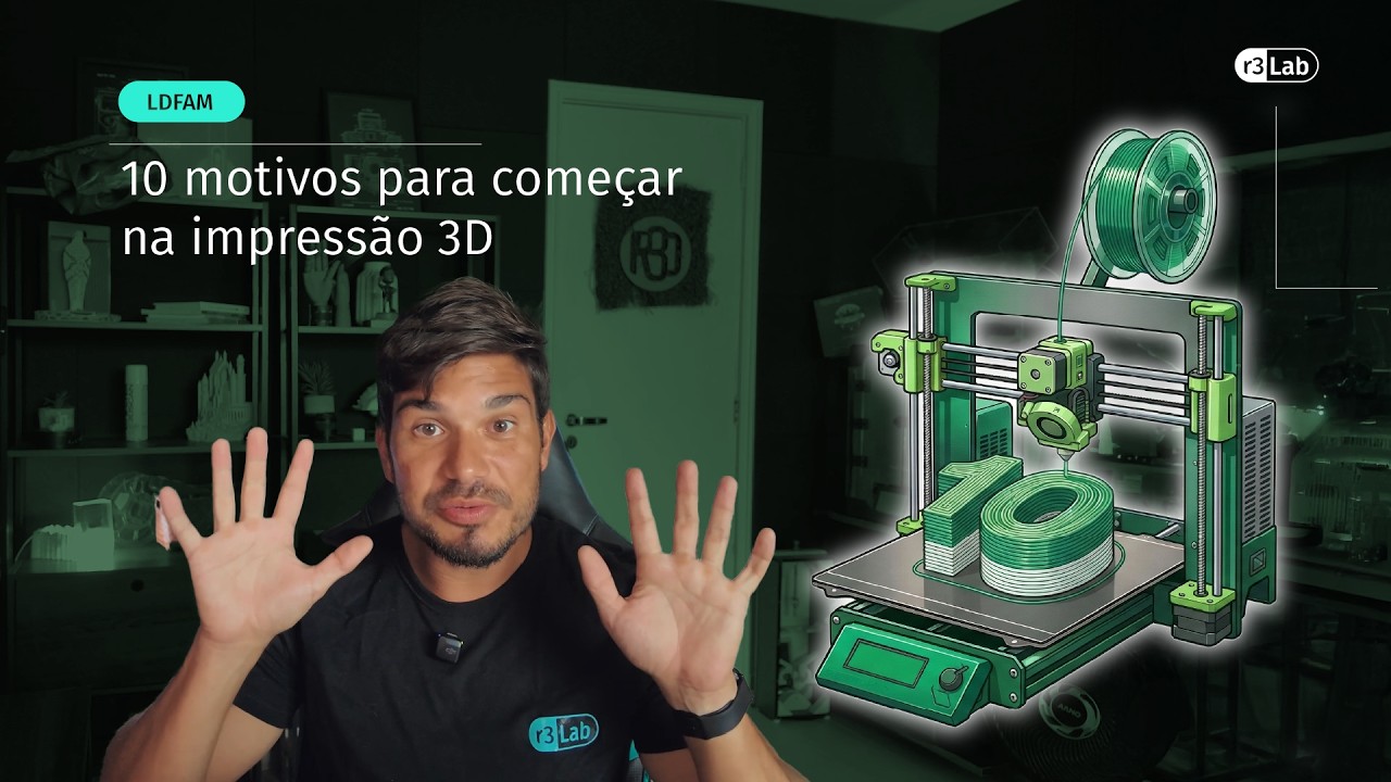 10 MOTIVOS p/ você ou sua EMPRESA entrarem na IMPRESSÃO 3D em 2026