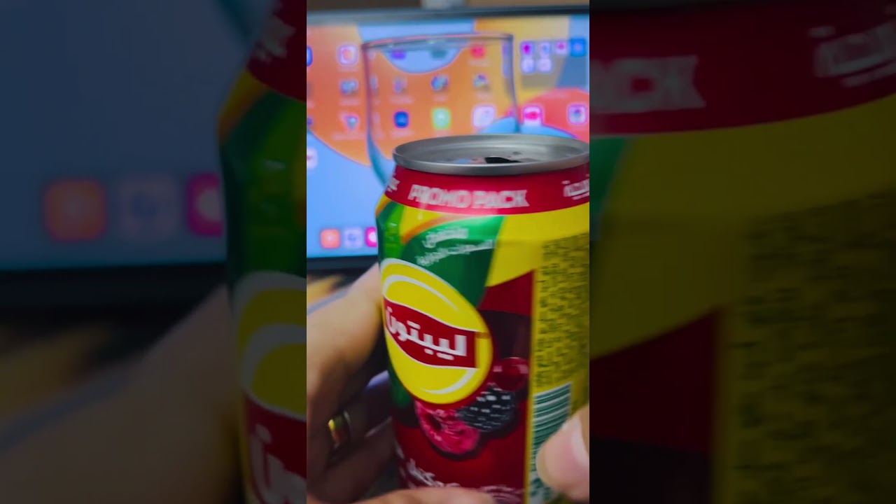 OPENING LIPTON ICED TEA RED FRUITS IN CAN #shorts #lipton #opening #liptonicetea #icedtea #redfruits