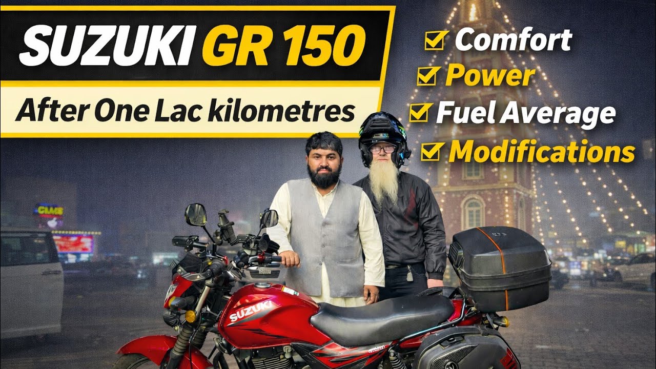 After One Lac Kilometres Suzuki GR 150 #Power #Fuel average # Comfort #Modification #Service cost