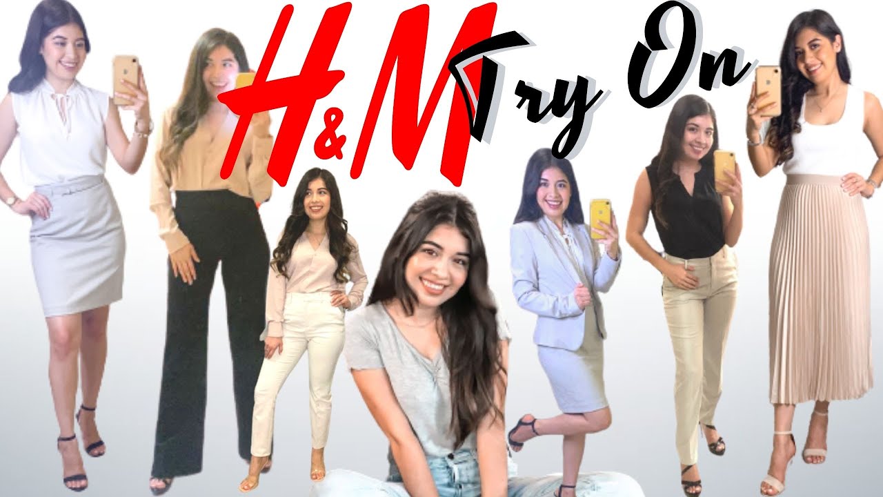 H&M TRY ON HAUL 2021 | WORK WEAR + OFFICE ATTIRE