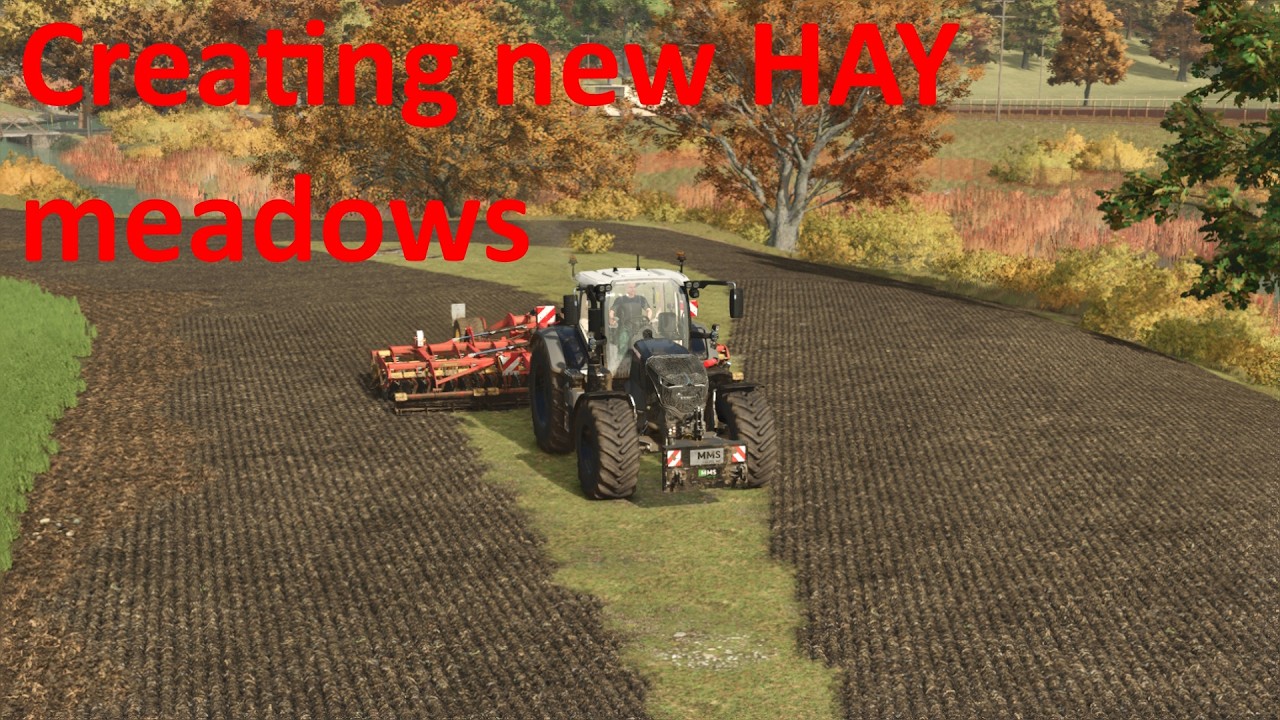 CREATING NEW HAY MEADOWS🔥🚜l Riverbend Springs Timelapse FS25 l Ep.163