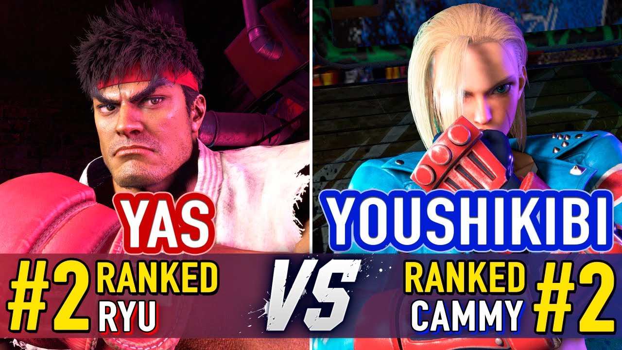 SF6 🤜 YAS (#2 Ranked Ryu) vs Youshikibi (#2 Ranked Cammy) 🤛 SF6 High Level Gameplay