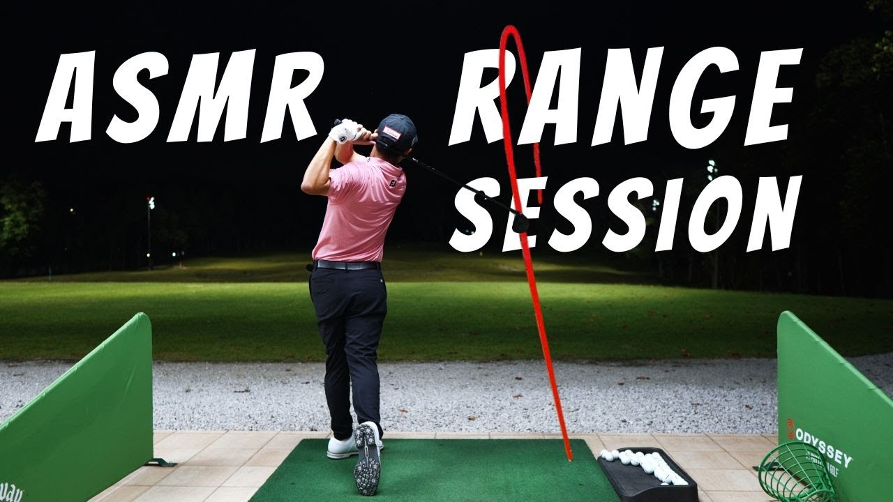 ASMR Golf Driving Range Session